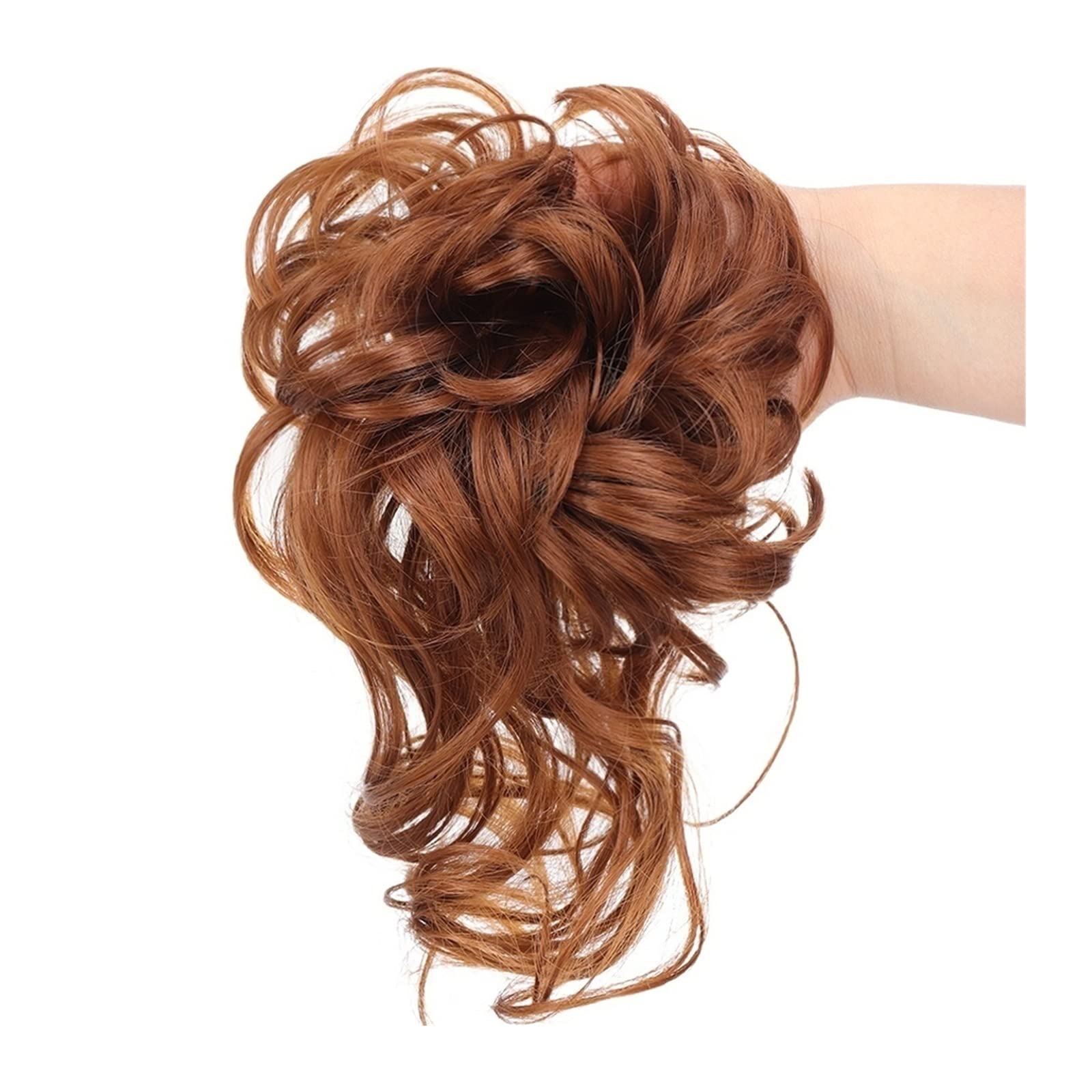 Amazon.com: Messy Bun Hair Pieces Curly Chignon Donut  display picture 1