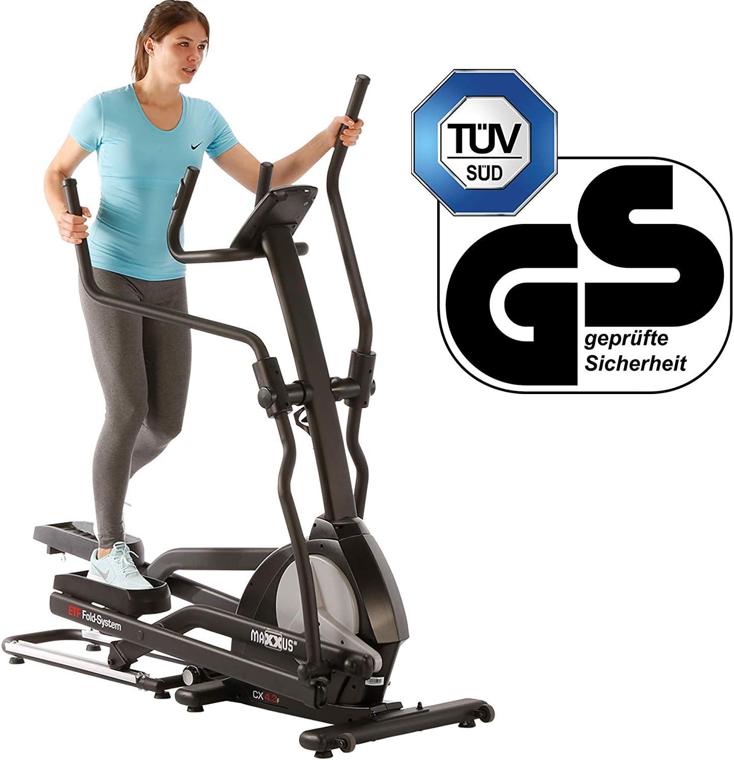 MAXXUS CX 4.3f Foldable Elliptical Cross Trainer Gym Quality