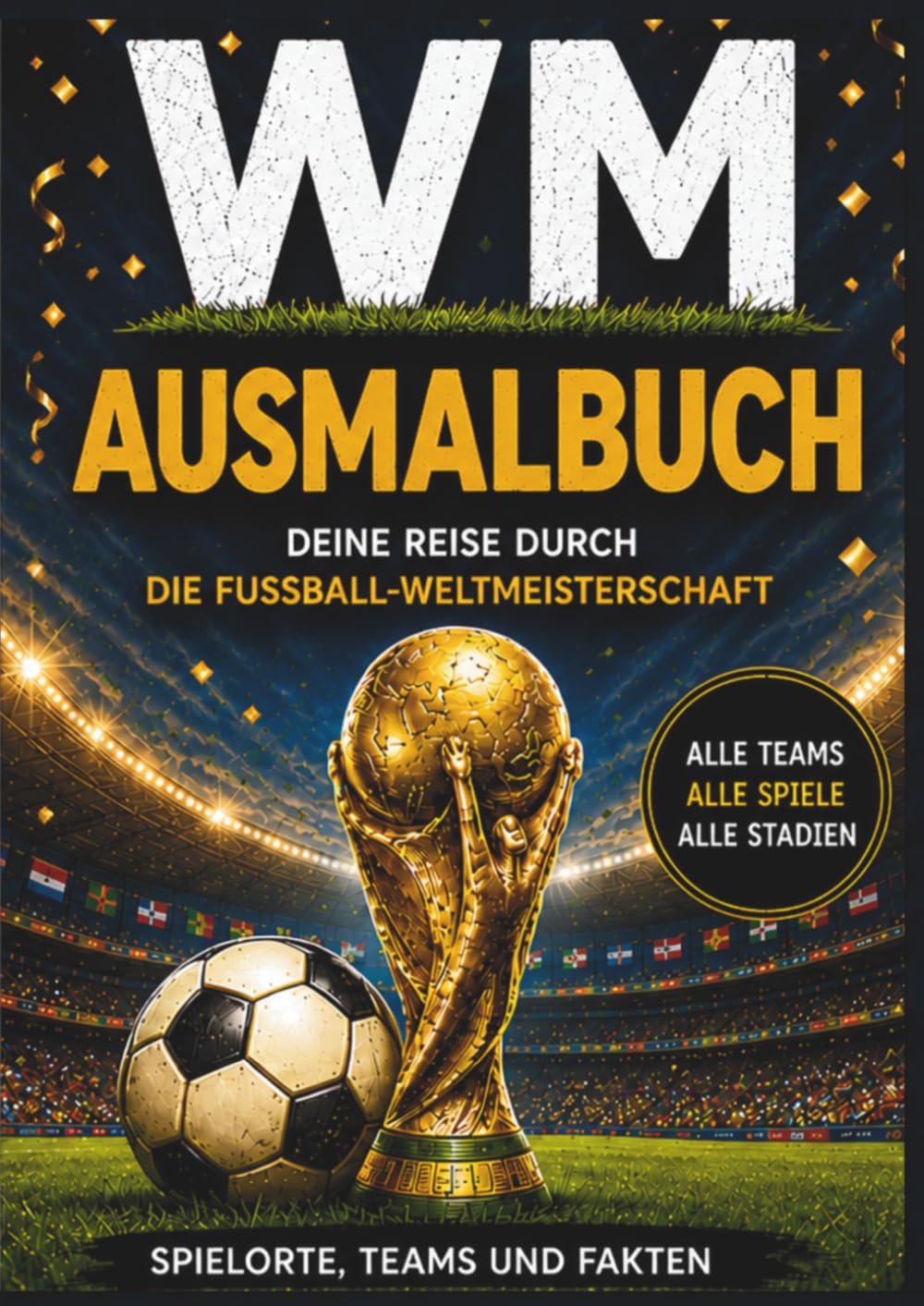 WM Entdeckerbuch: Alle Stadien • Alle Teams • Spannende WM-Fakten
