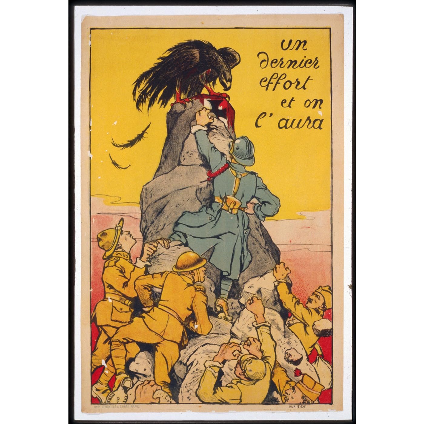 Impression sur toile poster de guerre idée cadeau déco vintage - 2