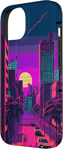 Miniatura 5 de Funda para iPhone 1212 Pro Japanese City Indie Aesthetic Glitch Art 80s 90s Vaporwave
