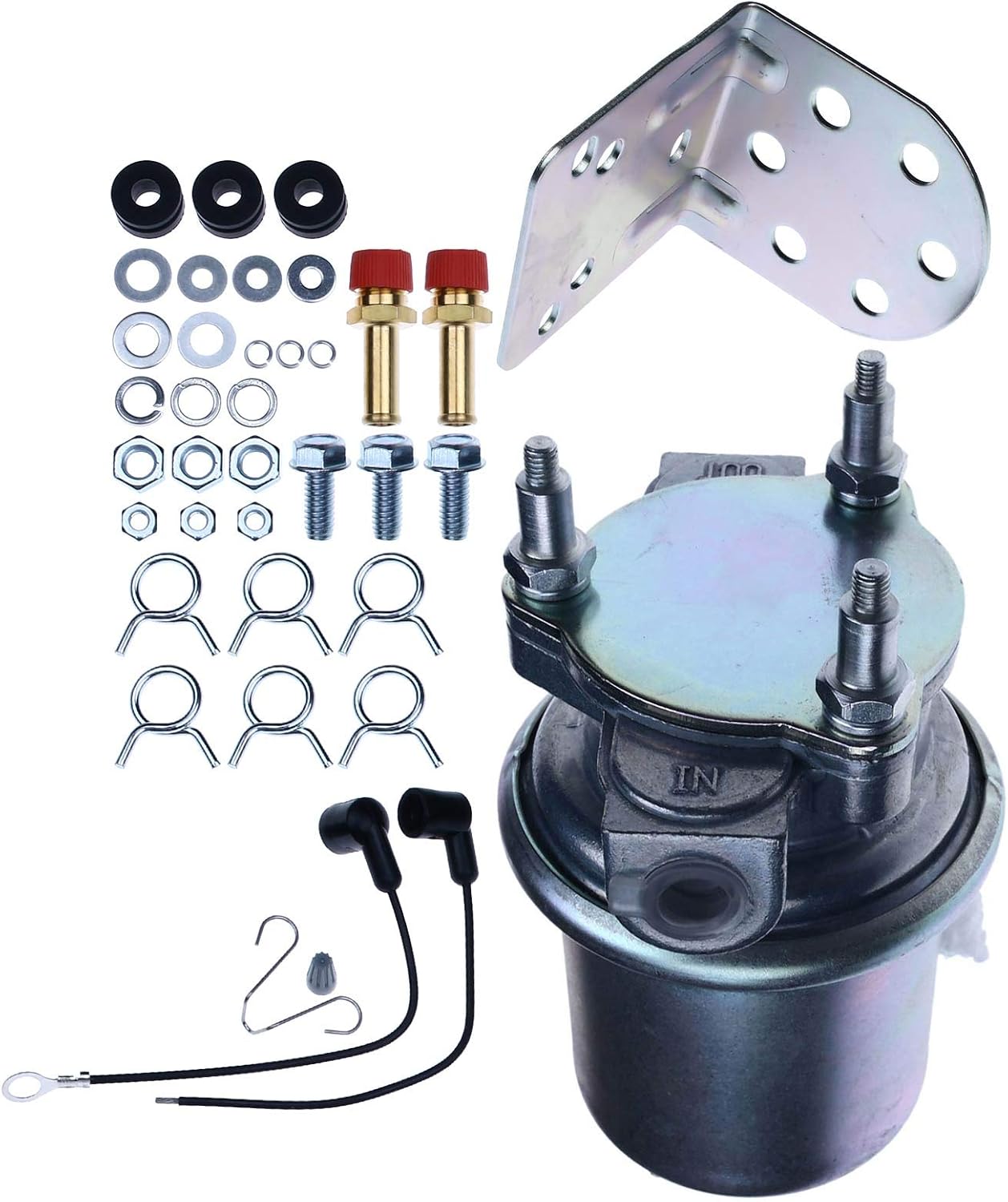 A-Premium Electric Fuel Pump Compatible with Buick Electra, Skylark & Chevrolet Blazer, Chevelle, Corvette, Impala, Malibu & Ford E-150, E-250, E-350 & GMC Jimmy, Replace# E1HZ9350A