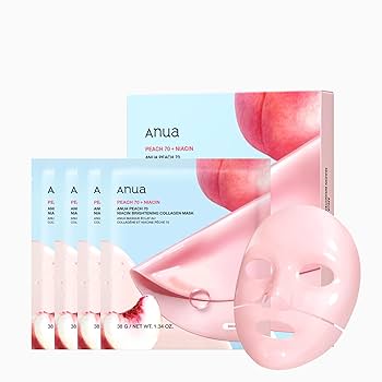 Amazon | ANUA(アヌア)桃70ナイアシンコラーゲンフェイスパック