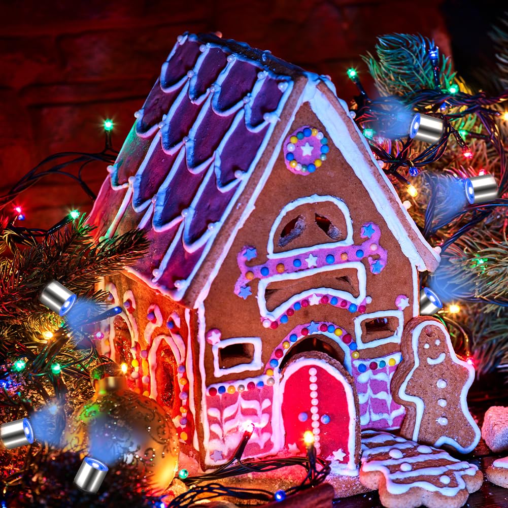 AUAUY 22 szt. Mini światła LED, mini LED na baterie, małe światła dla rzemiosła, do papierowych lampionów, dekoracji domu dla lalek, dekoracji imprezowych, niebieskich