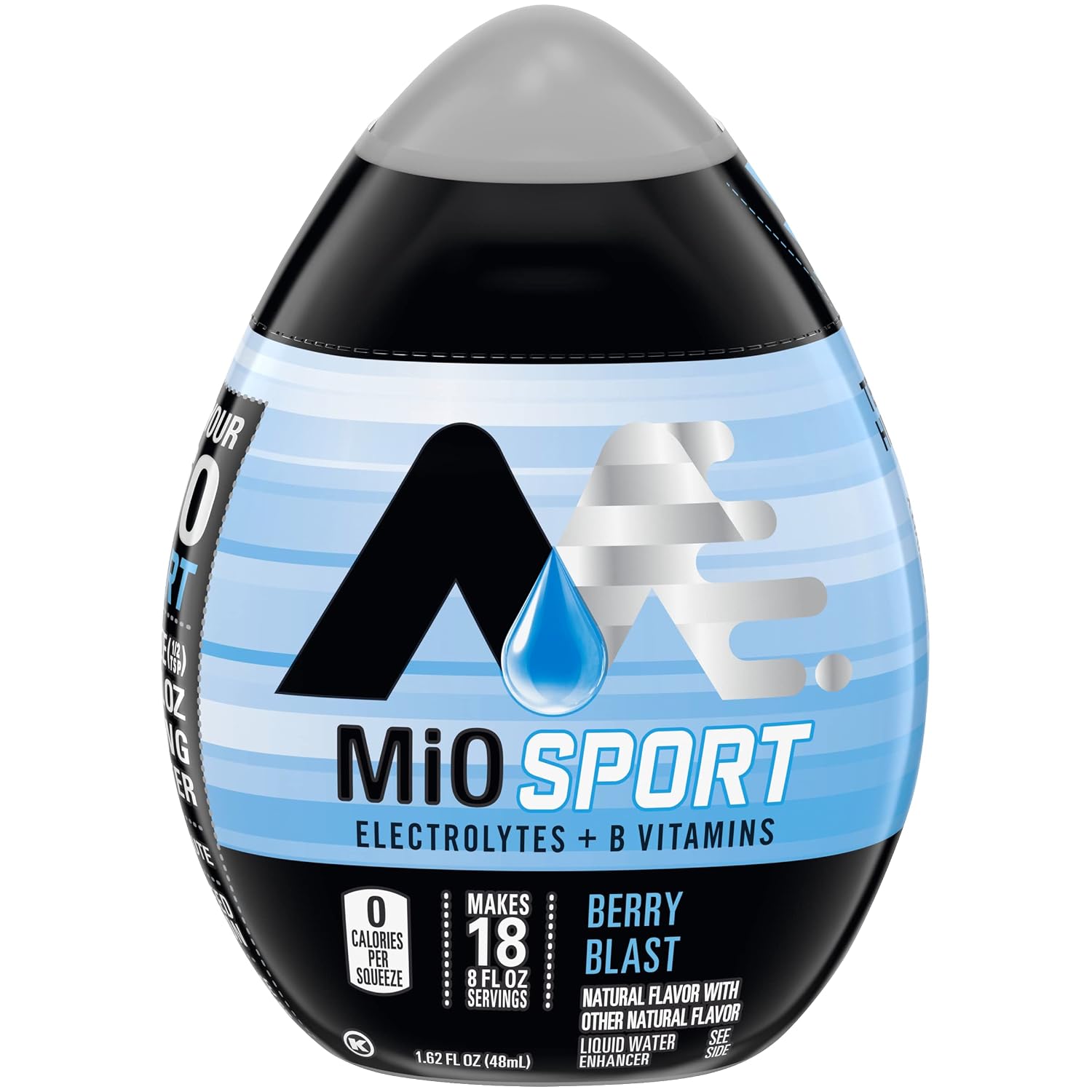 Mio Sport Liquid Water Enhancer, Berry Blast, 1.62 OZ (Pack-2)
