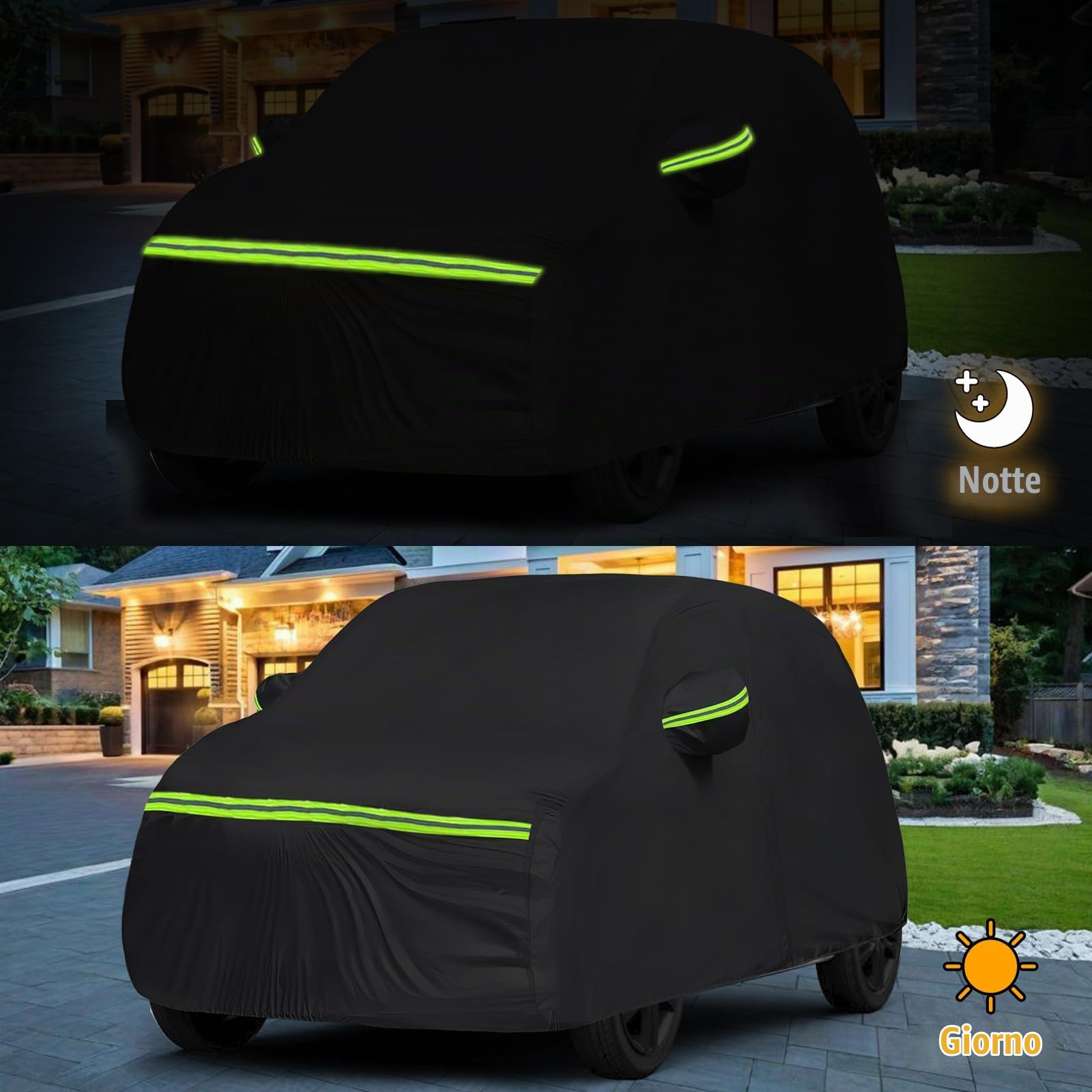 Telo Copriauto Compatibile con Ligier JS50 JS60 2012-2025, Impermeabile Traspirante Copertura per Auto Telone