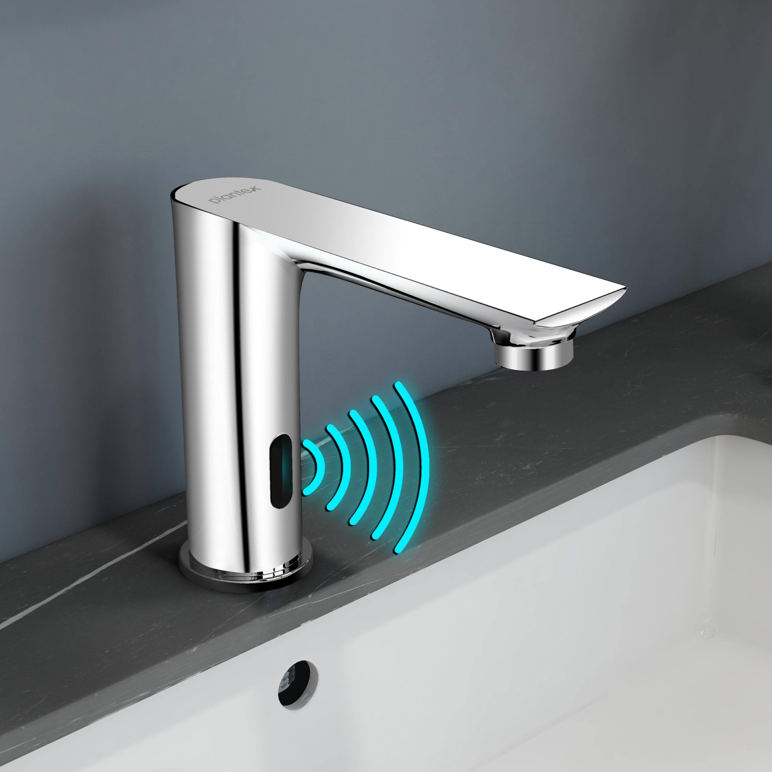 Plantex Solid Brass Automatic Touchless Faucet for Wash Basin/Faucet with Sensor for Kitchen Sink/Electronic Basin Tap/Table Top Faucet (Chrome) (B0DC6DRF44) Amazon Price History, Amazon Price Tracker