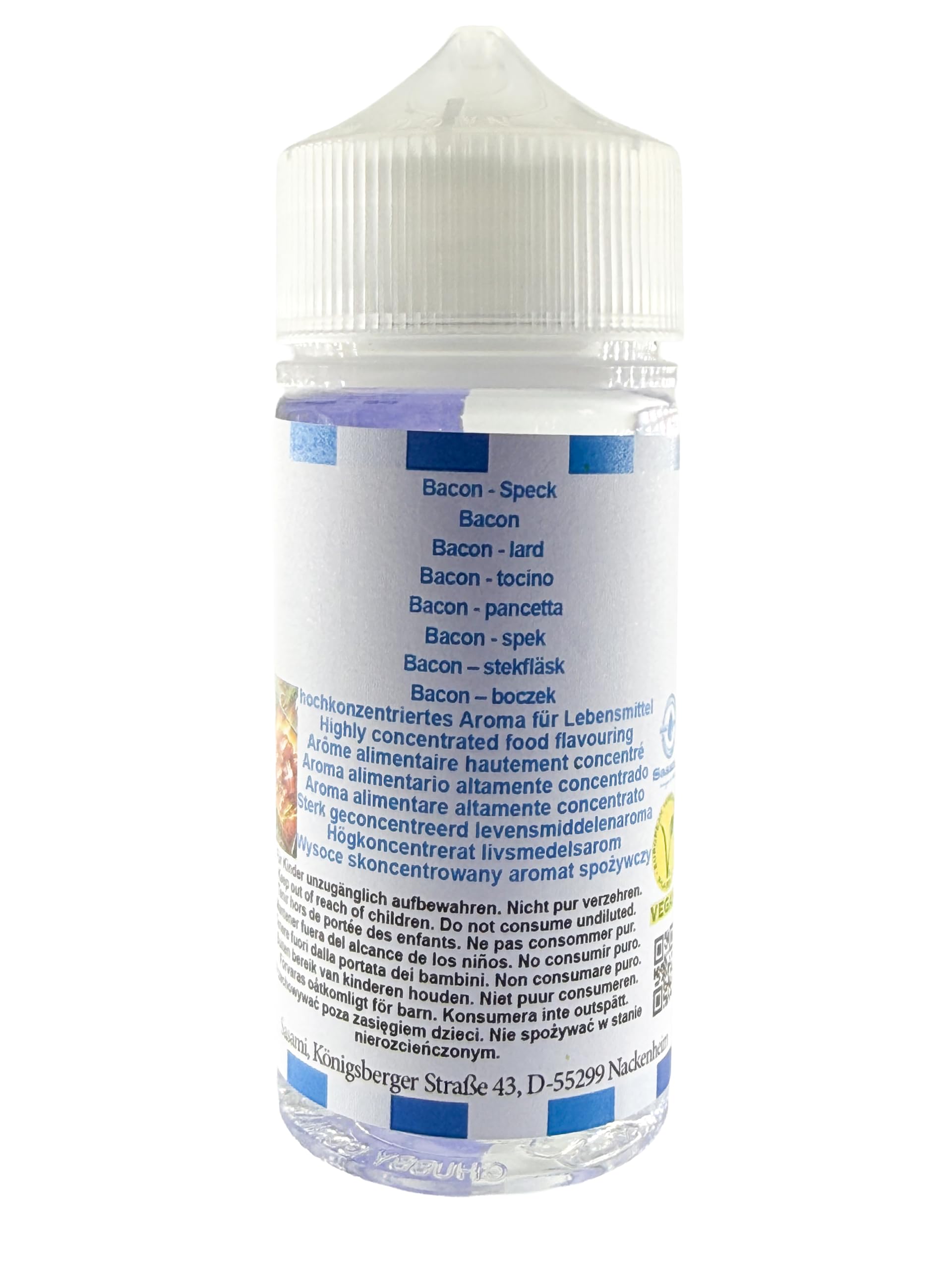 Bacon - tocino aroma concentrado - Vegano - Sasami - 10ml