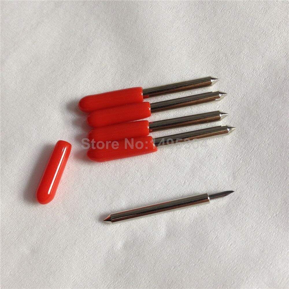 Printer Accesstories 5pcs 45 Degree R0land GCC Liyu Rabbit Redsail Cutting Plotter Blades Vinyl Cutter Knife