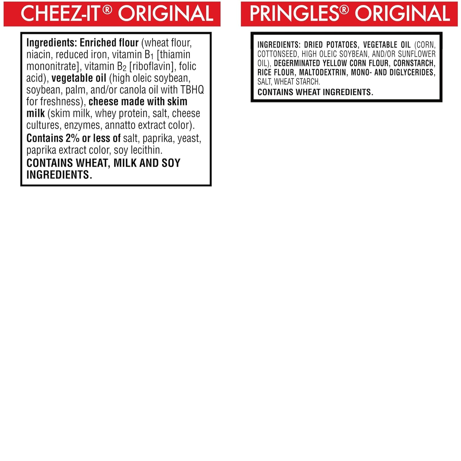 Cheez-It Variety Pack, Lunch Snacks, Kids Snacks, Original Flavors (24 Packs)