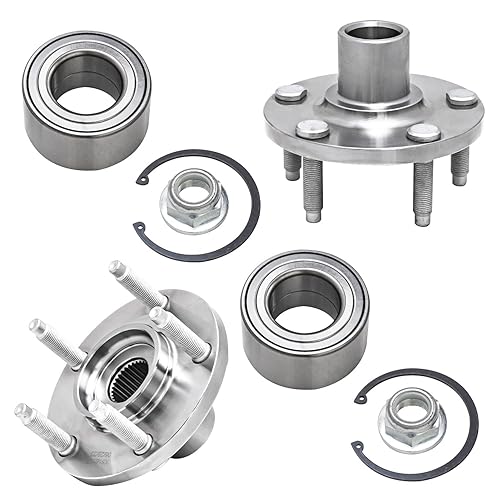 Miniatura 35 de Detroit Axle - 2 bujes de rodamiento de rueda delantera o trasera para Ford Explorer 2011 2012 2013 2014 2015 2016 2017 2018 2019 Police Interceptor