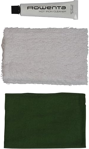 Rowenta No disponible Kit limpiador de suela de acero inoxidable no tóxico ZD100 para planchas de vapor