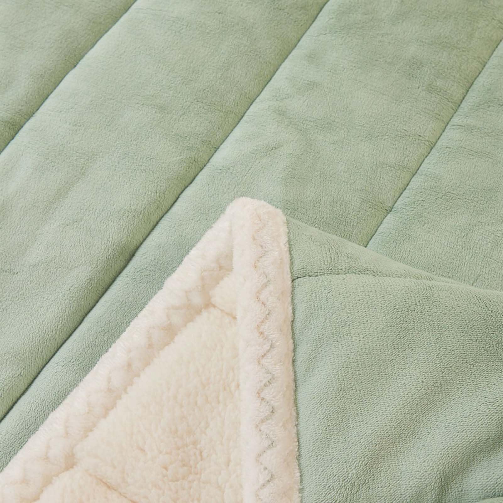 Manta Sherpa Franela Reversible Suave, Manta de Lana de Cordero Transpirable Invierno, Cálida y Mullida Manta Cama, Manta Polar Gruesa, Fácil de Limpiar, para Sofás Dormitorio
