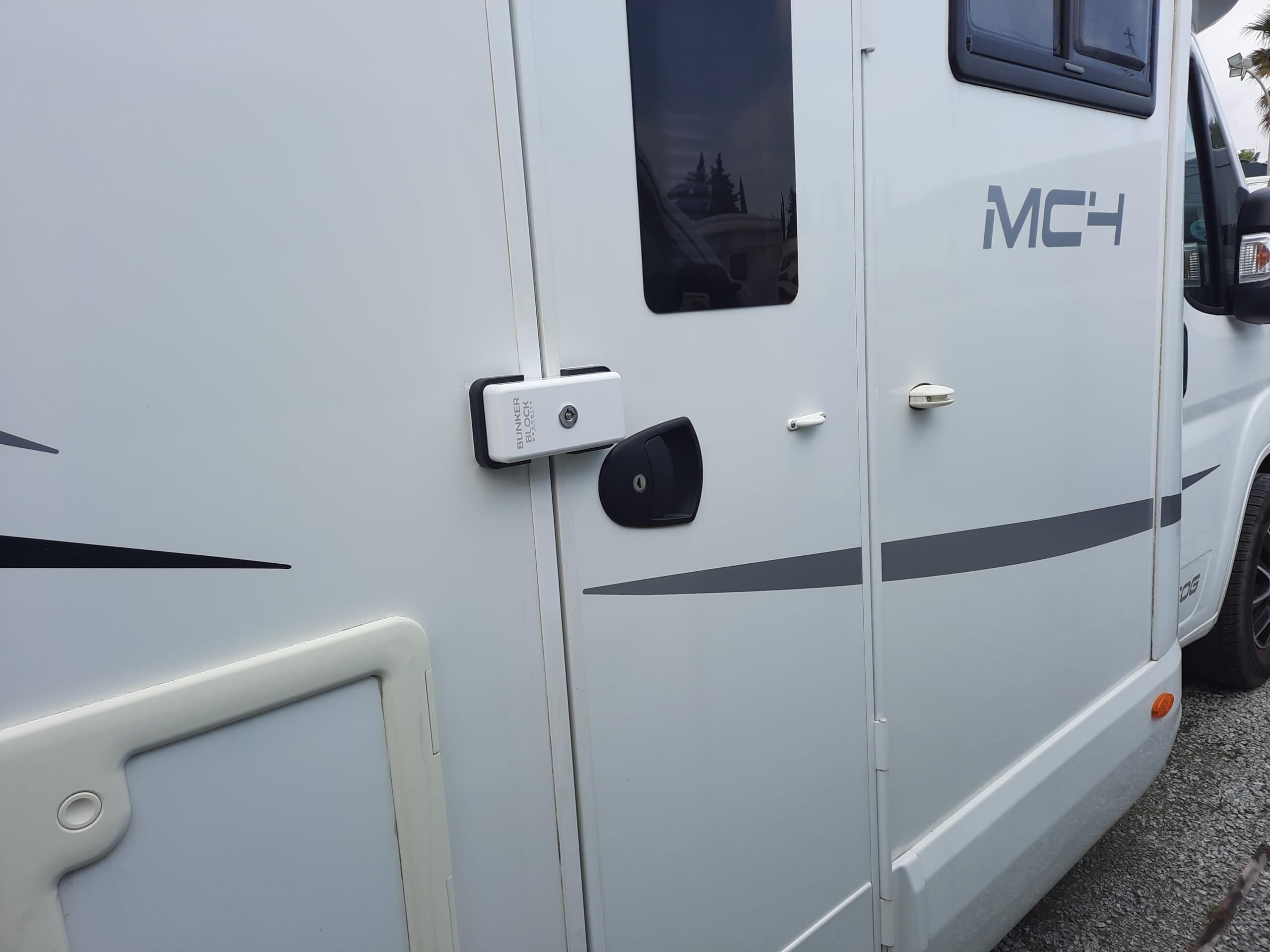 Autocaravana CERRADURAS Puertas Bunker Block - Modelo Manual - Leer descripcion del Producto