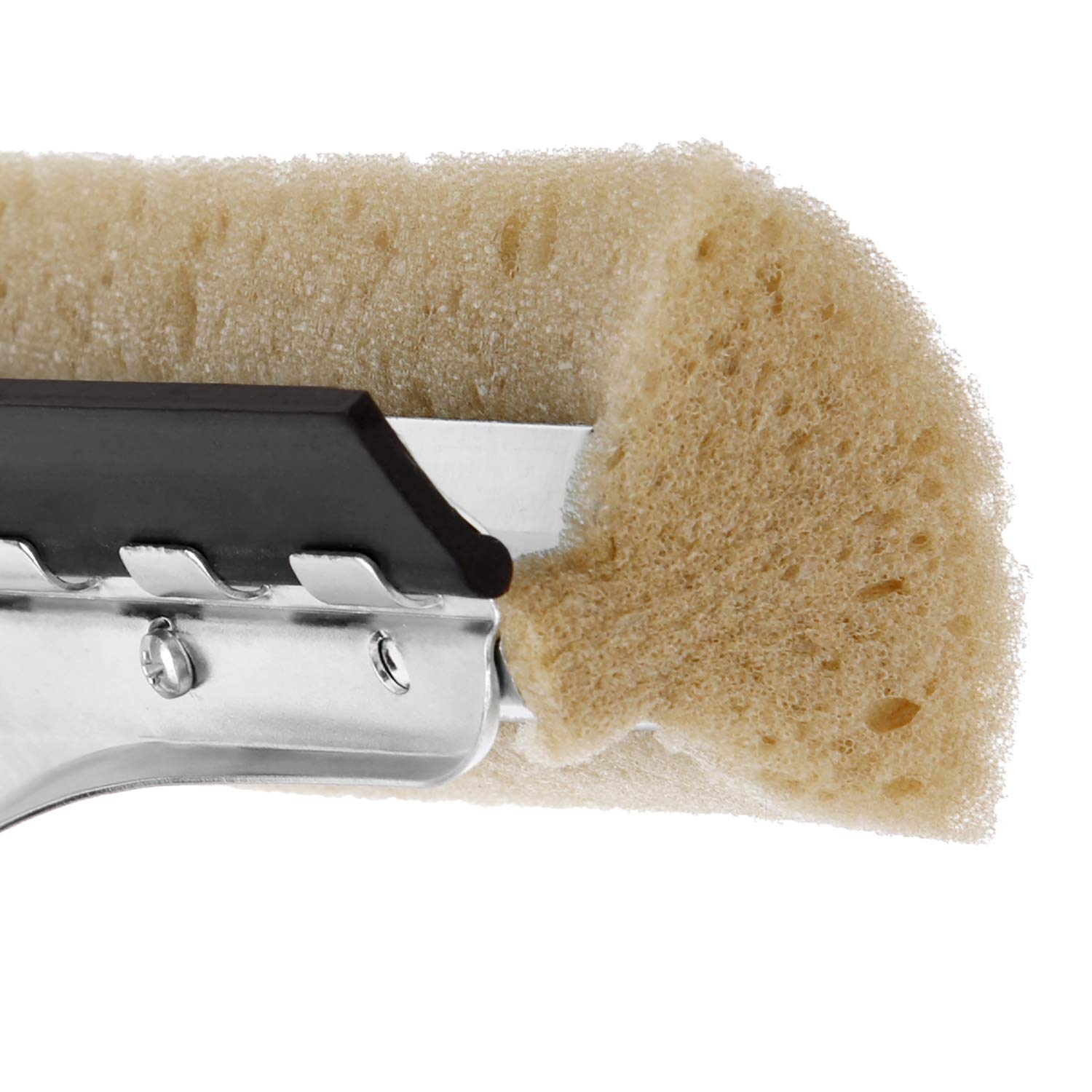 Apex Lavavetri con Spugna e Gomma – Manico Allungabile da 96-151cm in Metallo Cromato, Impugnatura Ergonomica, Ideale per Casa e Auto