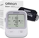 Omron Silver Blood Pressure Monitor for Home Use & Upper Arm Blood Pressure Cuff - #1 Doctor & Pharmacist Recommended Brand - Clinically Validated - Connect App