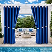 Vista 56 de DIVA EN CAMINO DEC Cortina de patio para exteriores, impermeable, oscurecimiento, con aislamiento térmico, cortinas interiores para dormitorio