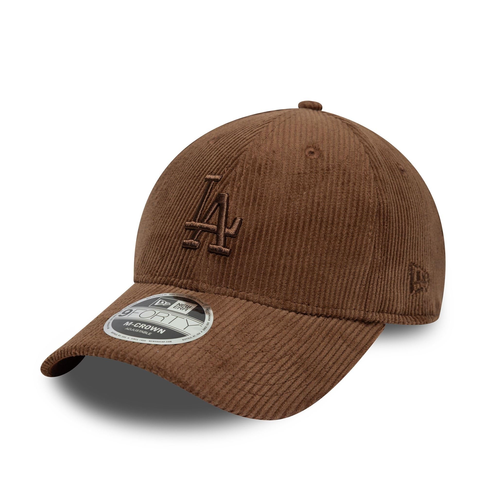 New Era Los Angeles Dodgers MLB Cord 9Forty M-Crown Cap Brown