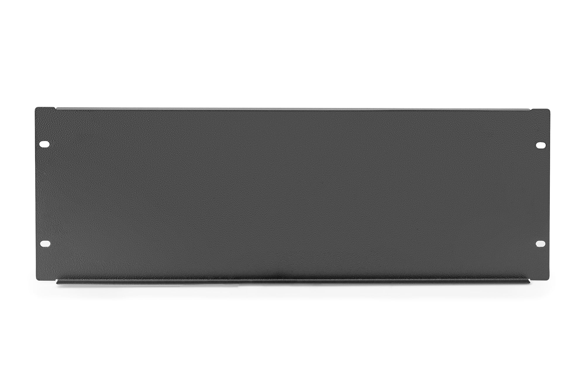 DIGITUS 19" osłona zaślepiająca - 4U - maskownica do szaf sieciowych i serwerowych - osłona rack - z materiałem montażowym - blacha stalowa - malowana proszkowo - czarna