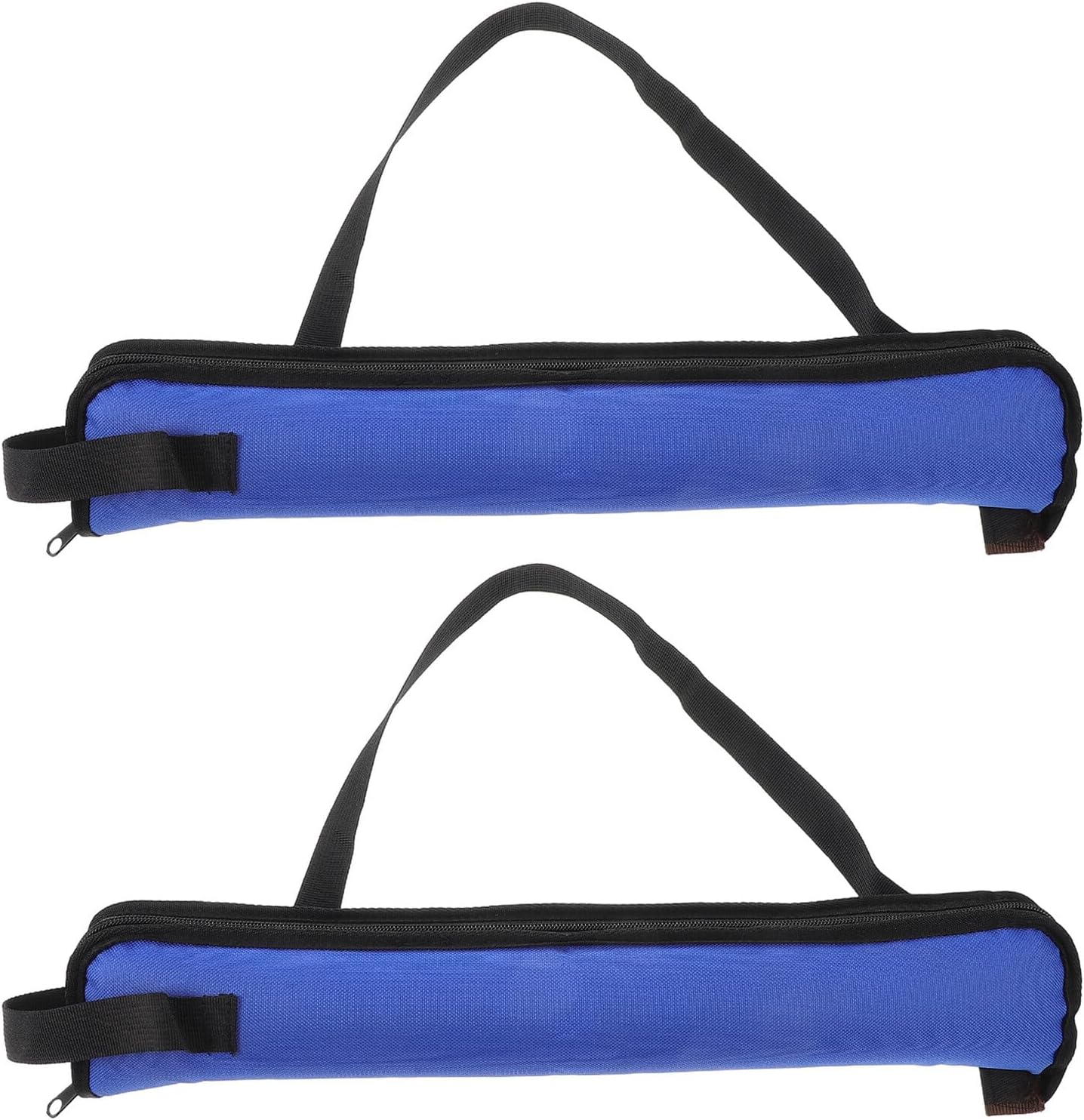 Zerodeko 2 Pcs Drum Stick Bag Holder, Cloth Drumstick Mallet Case with Safe Storage for 4 Pairs, Portable Drum Accessory Bag for Studio, Home, School, and Travel