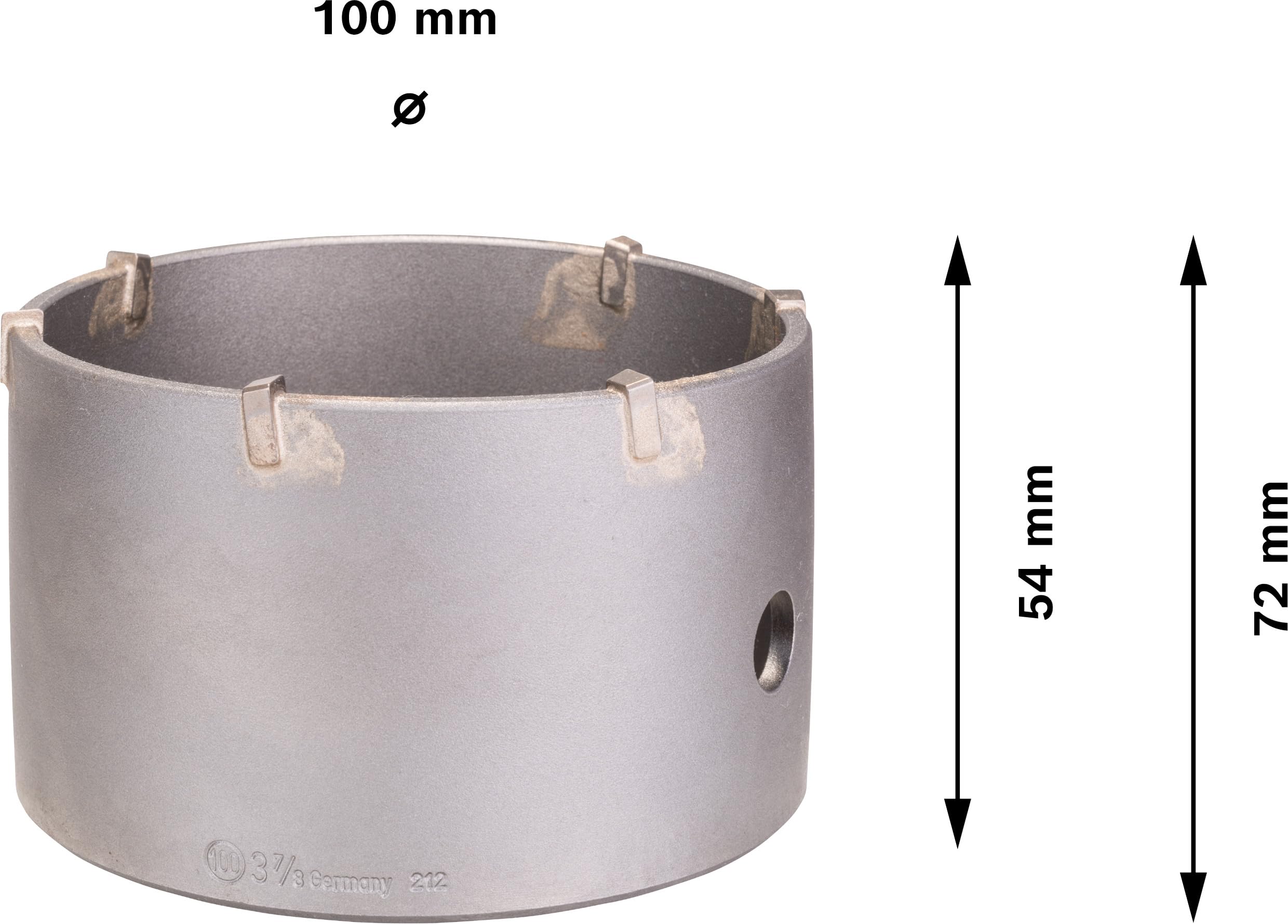 Bosch 1x PRO SDS plus-5 Core Cutter (do Beton, Cegły wapienne i piaskowe, Ø 100 mm, Professional Akcesoria Wiertło do młota)