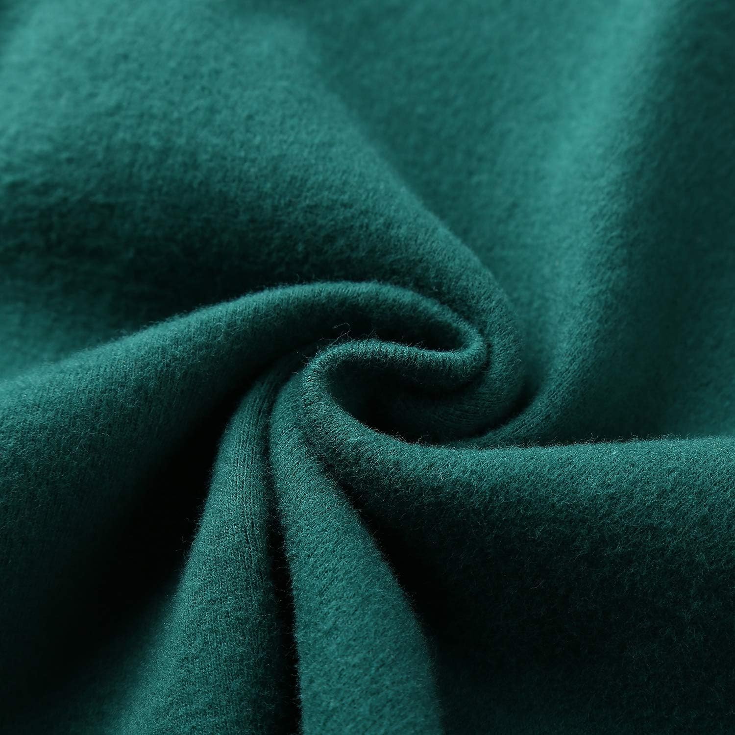 CUNYI Boys Girls Turtleneck Long Sleeve Soft Cotton T-Shirts Solid Color Warm Tee Tops - Image 2