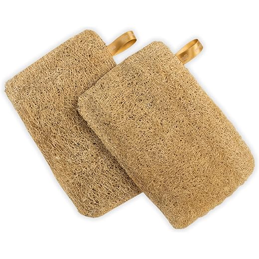 Nat Habit Exfoliating Loofah Sponge Pack - 2 Pack