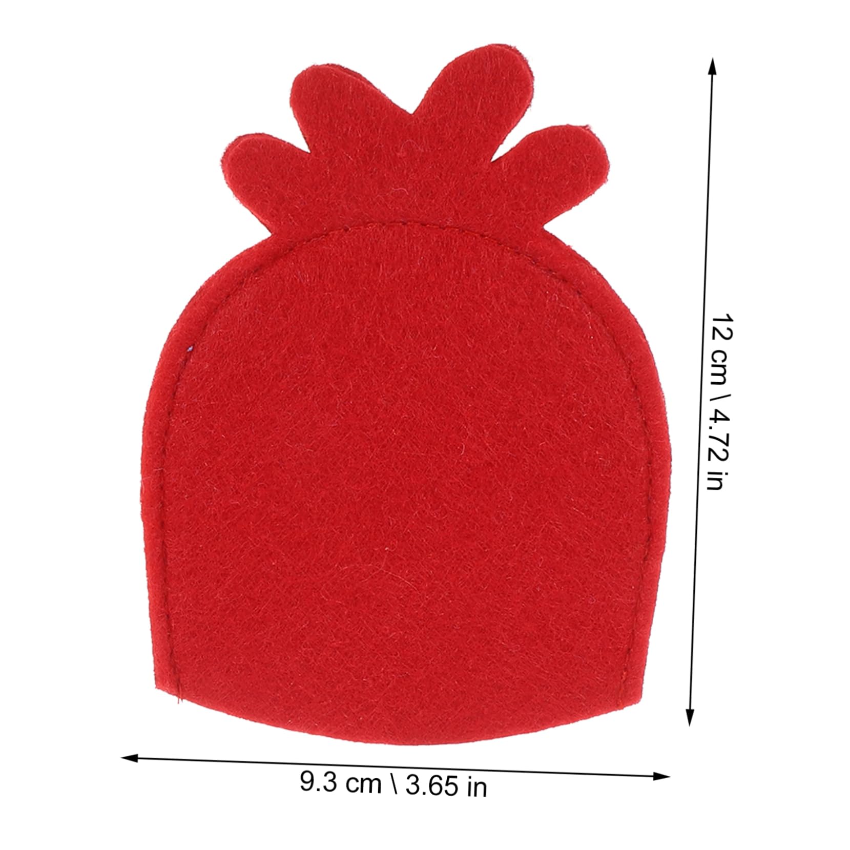 COLLBATH 8pcs Chicken Egg Set Pineapple Egg Sleeves Easter Adorable Egg Bags Easter Egg Bags Easter Cover Egg Bags Decor Eggs Holder Decor Egg Protectors for Party Egg Bags Cover Felt