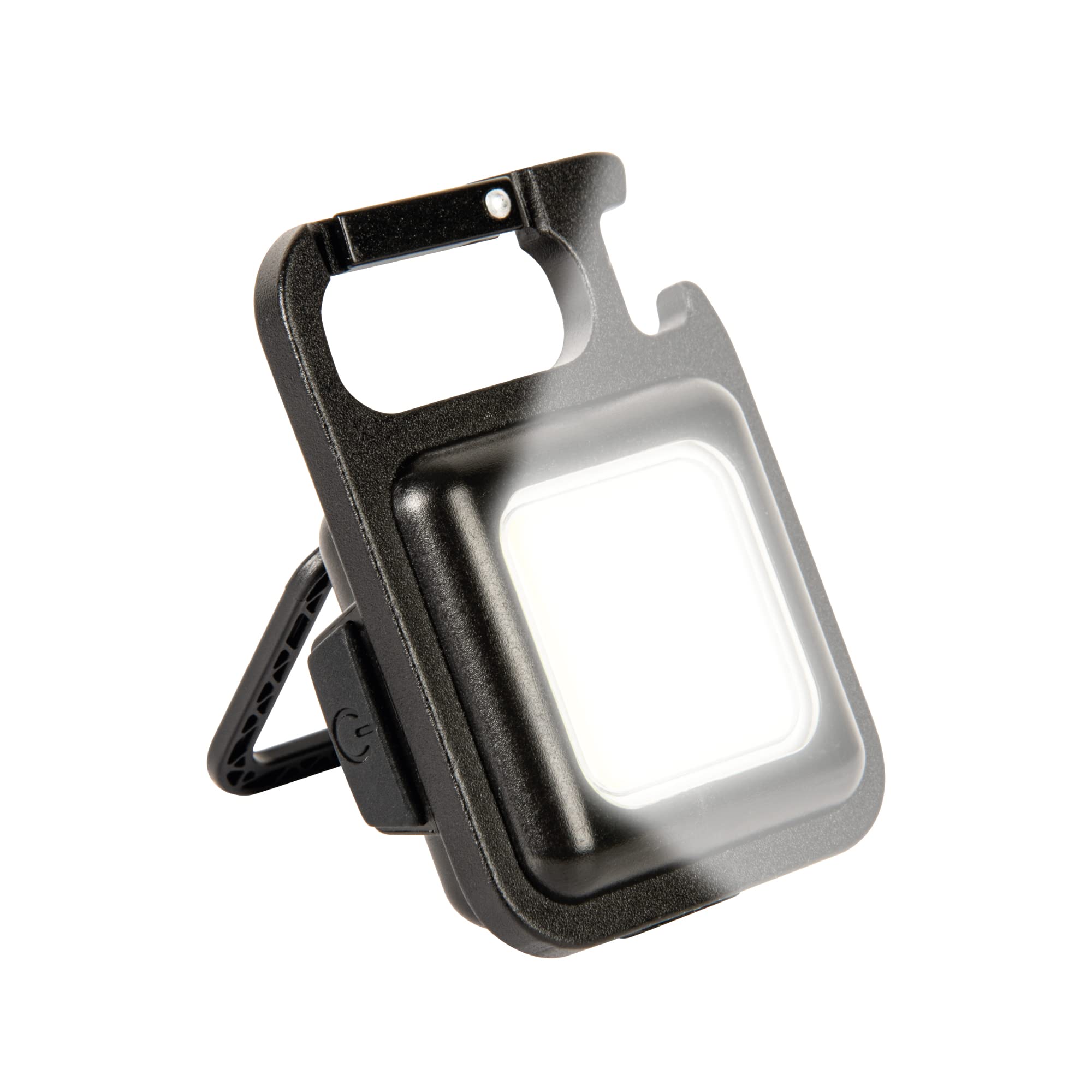 Mini COB Flashlight – Pocket Keychain Flashlight - Super Bright Long Lasting - Powerful(800 Lumens) Super Strong Magnet–Rechargeable Mini LED Work Light Torch – Emergency Flashlight (COB)