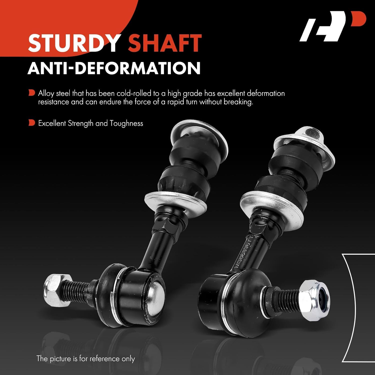 A-Premium 2 x Rear Sway Bar Links Stabilizer Bar Links, Compatible with Scion tC 2011-2016, iM 2016 & Lexus CT200h 2011-2017, HS250h 2010-2012 & Toyota Corolla iM 2017-2018