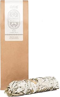 Shamans Market White Sage & Lavender Large Smudge Stick - Jumbo