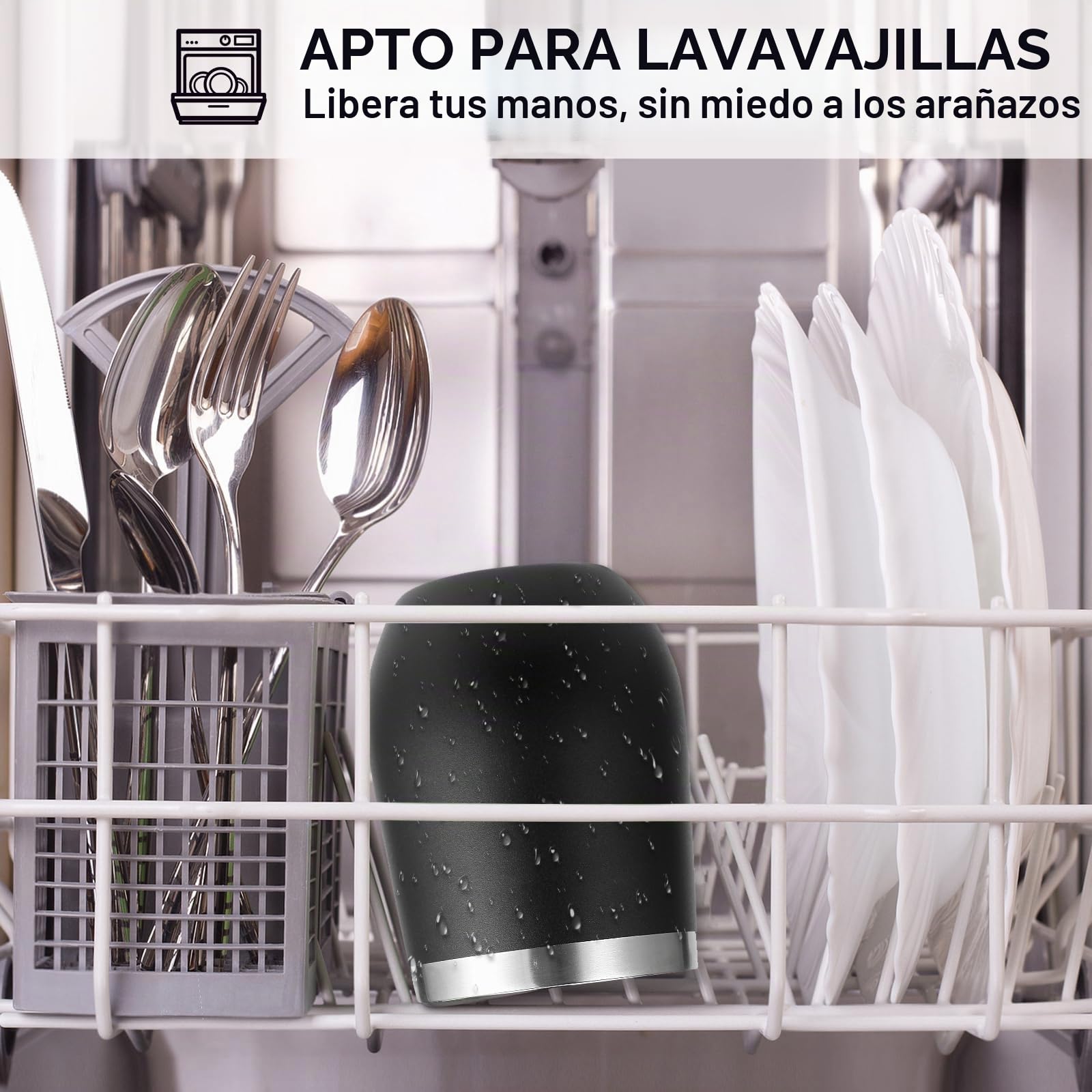 Volhoply Vaso de vino de acero inoxidable de 12 onzas con tapa a granel, paquete de 4, 350ml copas de vino sin tallo de doble pared al vacío, taza de café de viaje de metal con pajita, taza aislada