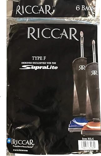 Riccar Bolsas de vacío verticales Supra Lite, diseñadas para adaptarse a montantes ligeros de Simplicity Freedom