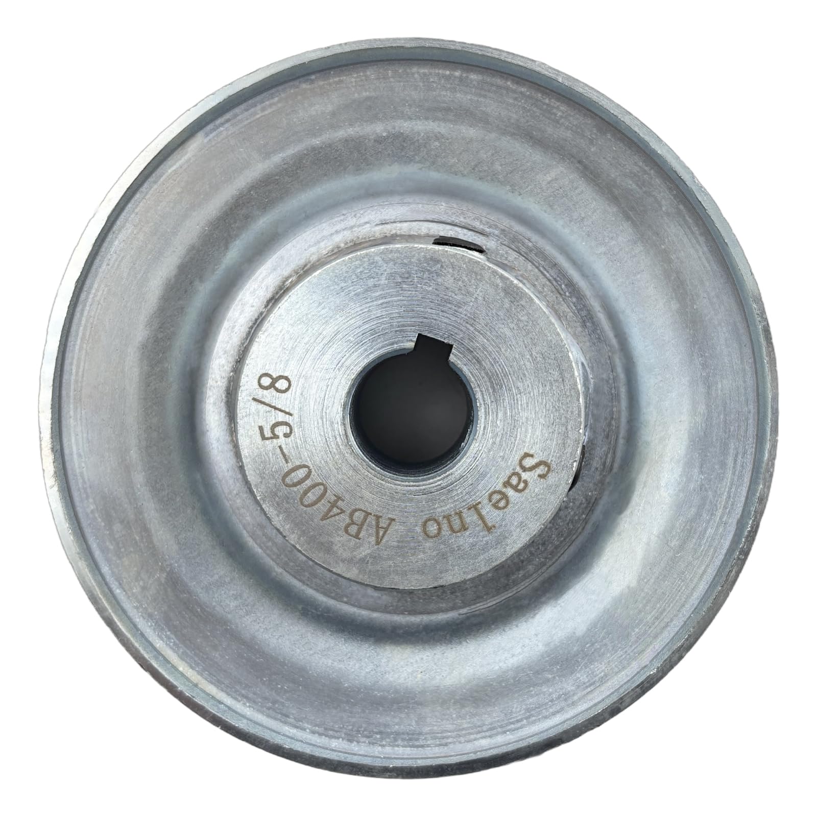 AB400-5/8 Single Groove Web Sheaves, v Belt Pulley 4" OD 5/8 inch bore,Motor Pulley Carbon Steel for A B 5L 4L V-Belts — Amazon image 5