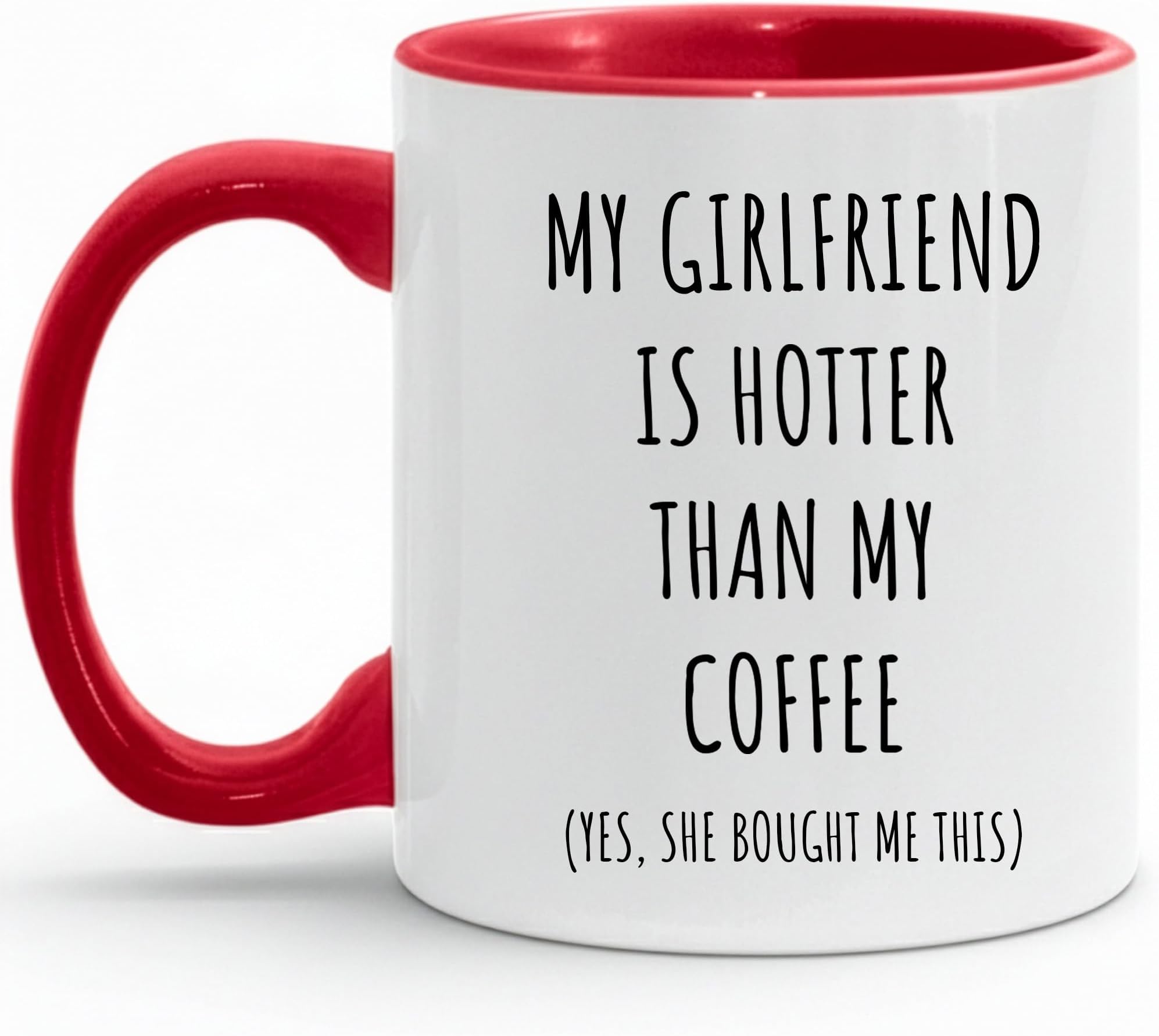 Custom Couples Love Coffee Mug - Personalized Romantic Ceramic Cup for Him & Her - Valentine’s Day Mugs Gifts for Boyfriend, Girlfriend, Husband & Wife - Tazas Personalizadas Cup Gifts - 11oz & 15oz