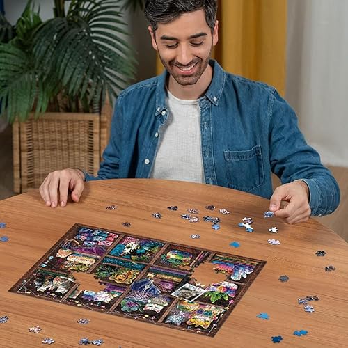 Miniatura 8 de Ravensburger 12000874 - Rompecabezas de 500 piezas para adultos con diseño de gatos y suculentas, hecho en Alemania, cada pieza encaja perfectamente