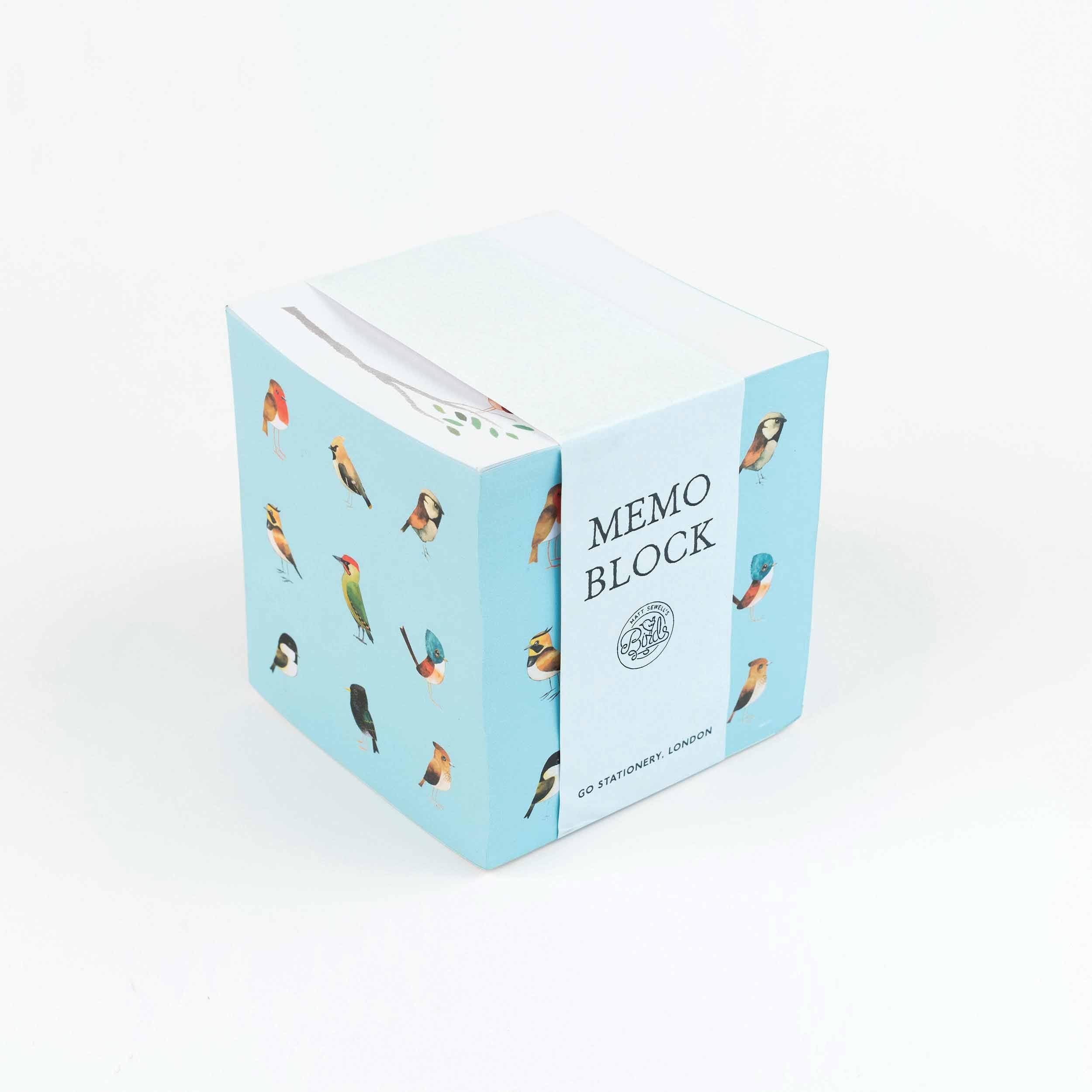 Matt Sewell Birds Memo Block
