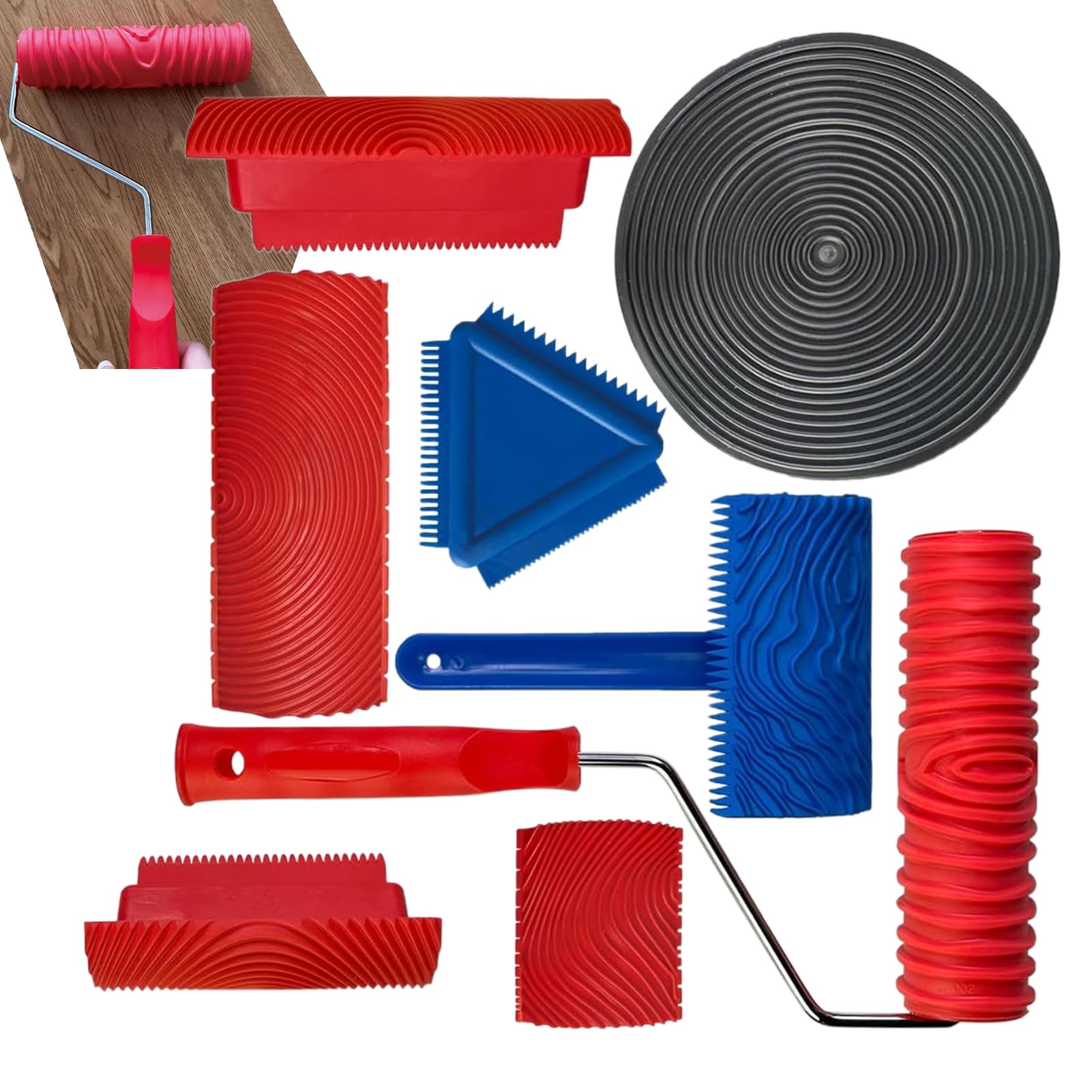 Outil veinage bois pour customiser vos meubles et murs intérieurs en lot