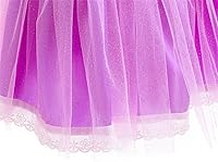 Vista 49 de Dressy Daisy Disfraz de princesa para bebé, disfraz de tutú de tul para cumpleaños, Halloween, traje con diadema Estilo I