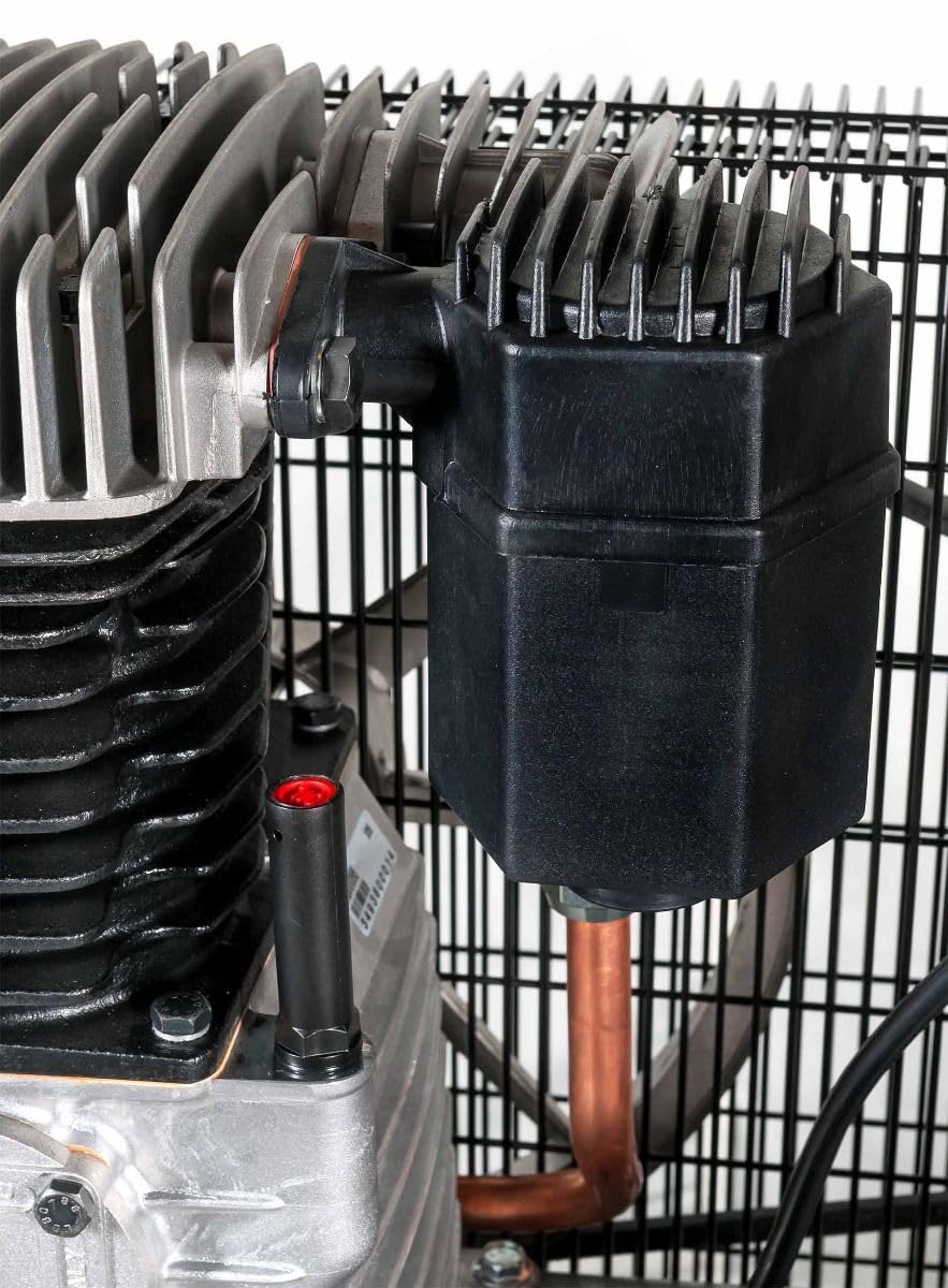Airpress® Compressore ad aria compressa 5,5 CV 4 kW 11 bar 270 litri caldaia 400 Volt grande compressore a pistone lubrificato ad olio HK 700-300