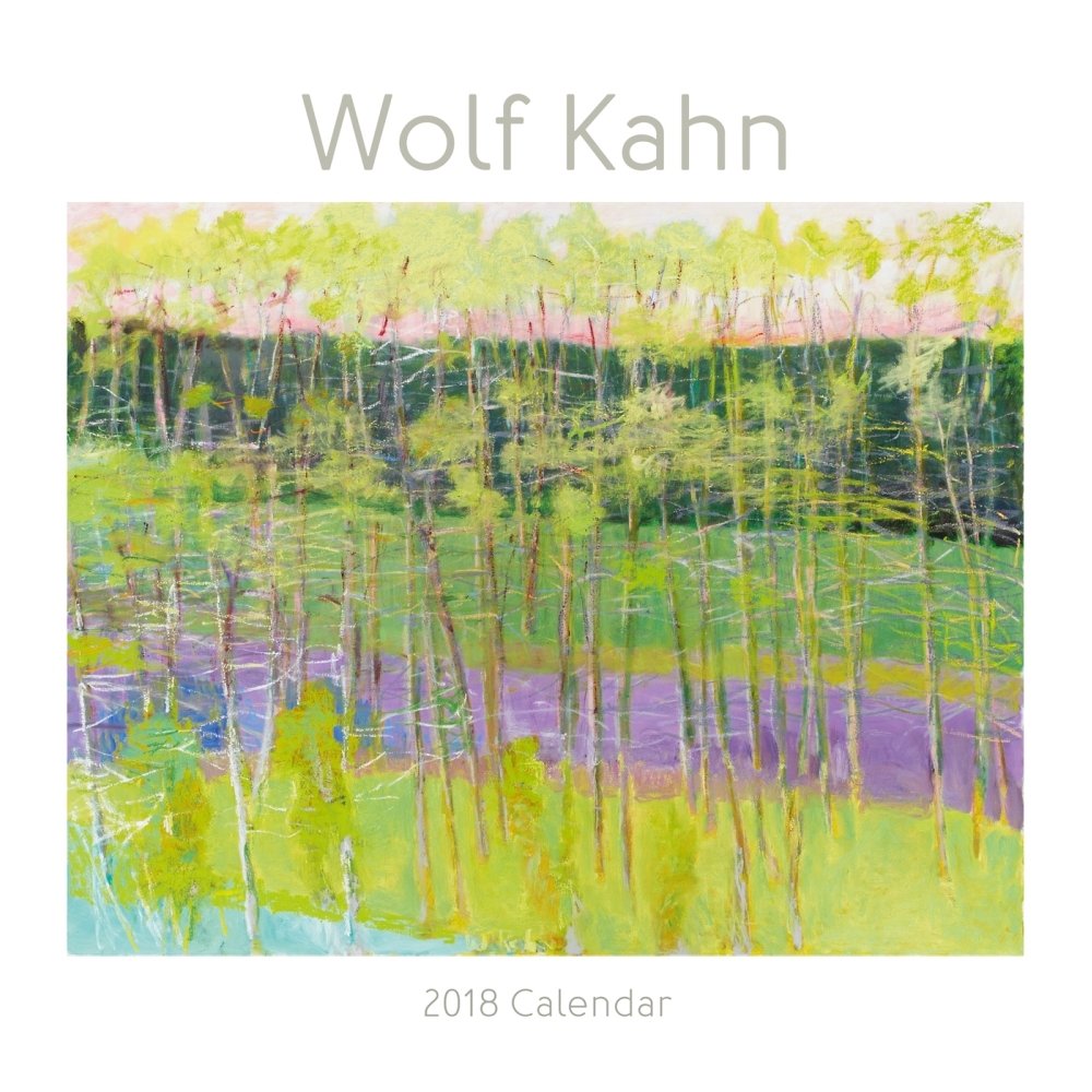 Wolf Kahn 2018 Mini Wall Calendar Calendar – Wall Calendar, July 15, 2017