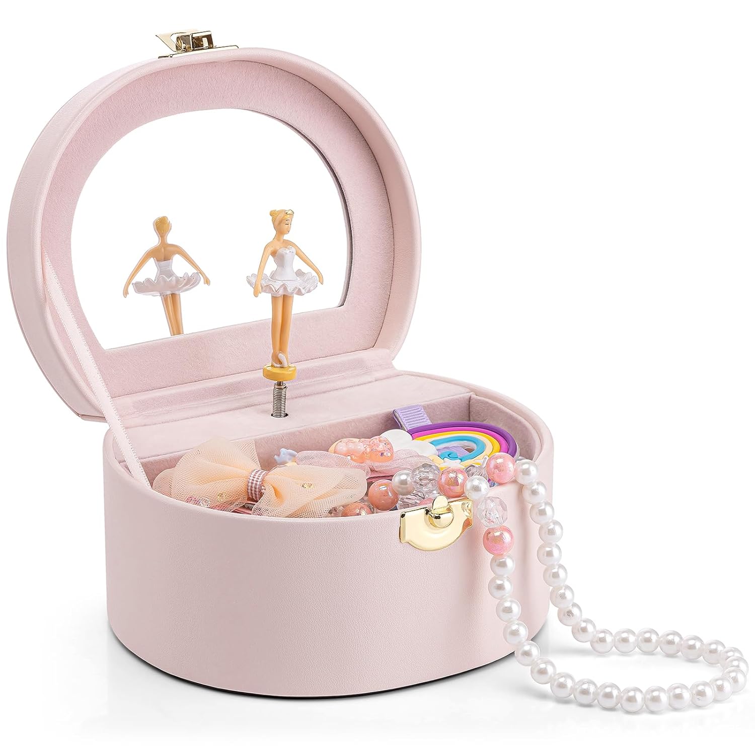 Vlando Musical Jewelry Box for Girls - Birthday for Girls Ages 4 5 6 7 8-12 Year Old