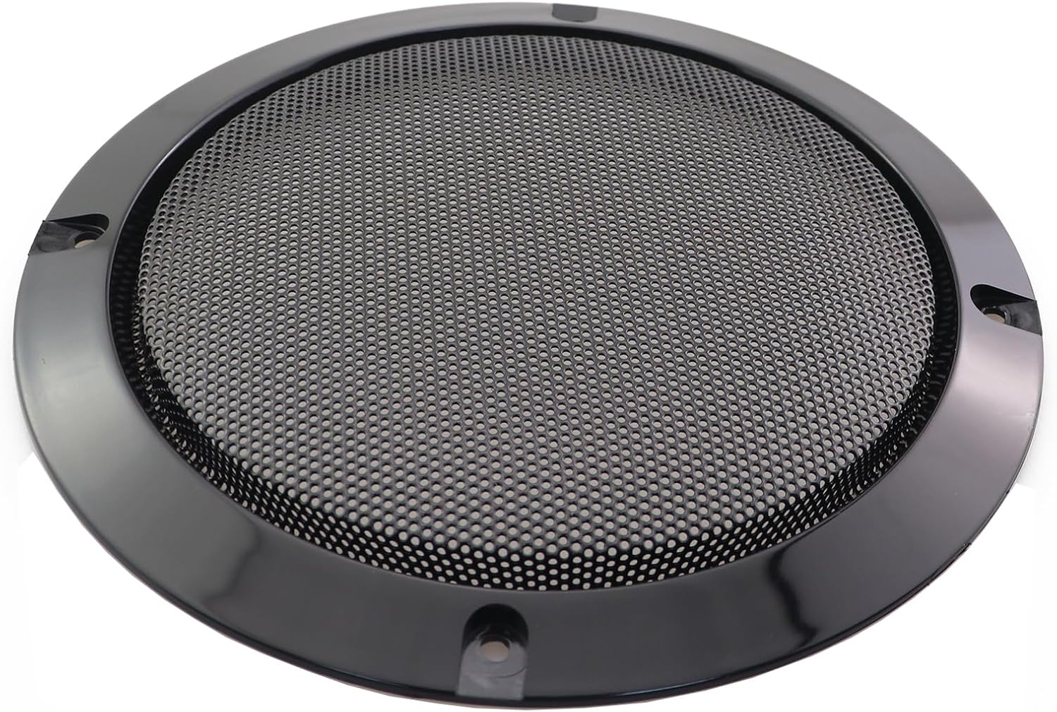 2PCS 5 Inch Black Speaker Grille Covers ABS Plastic Frame Metal Grid Horn Guard with Mounting Screws for Home/Car Audio
