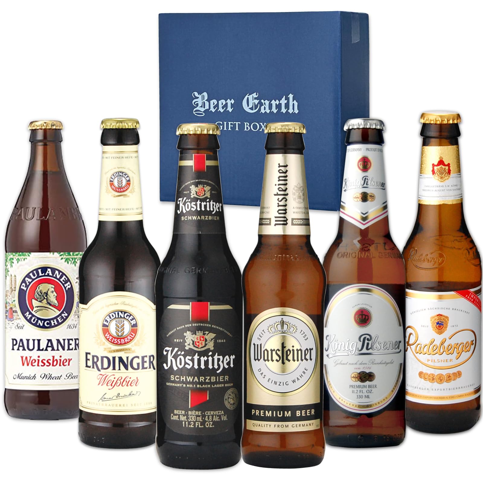 Amazon.co.jp: ドイツビール 飲み比べ ギフト 6本セット 誕生日