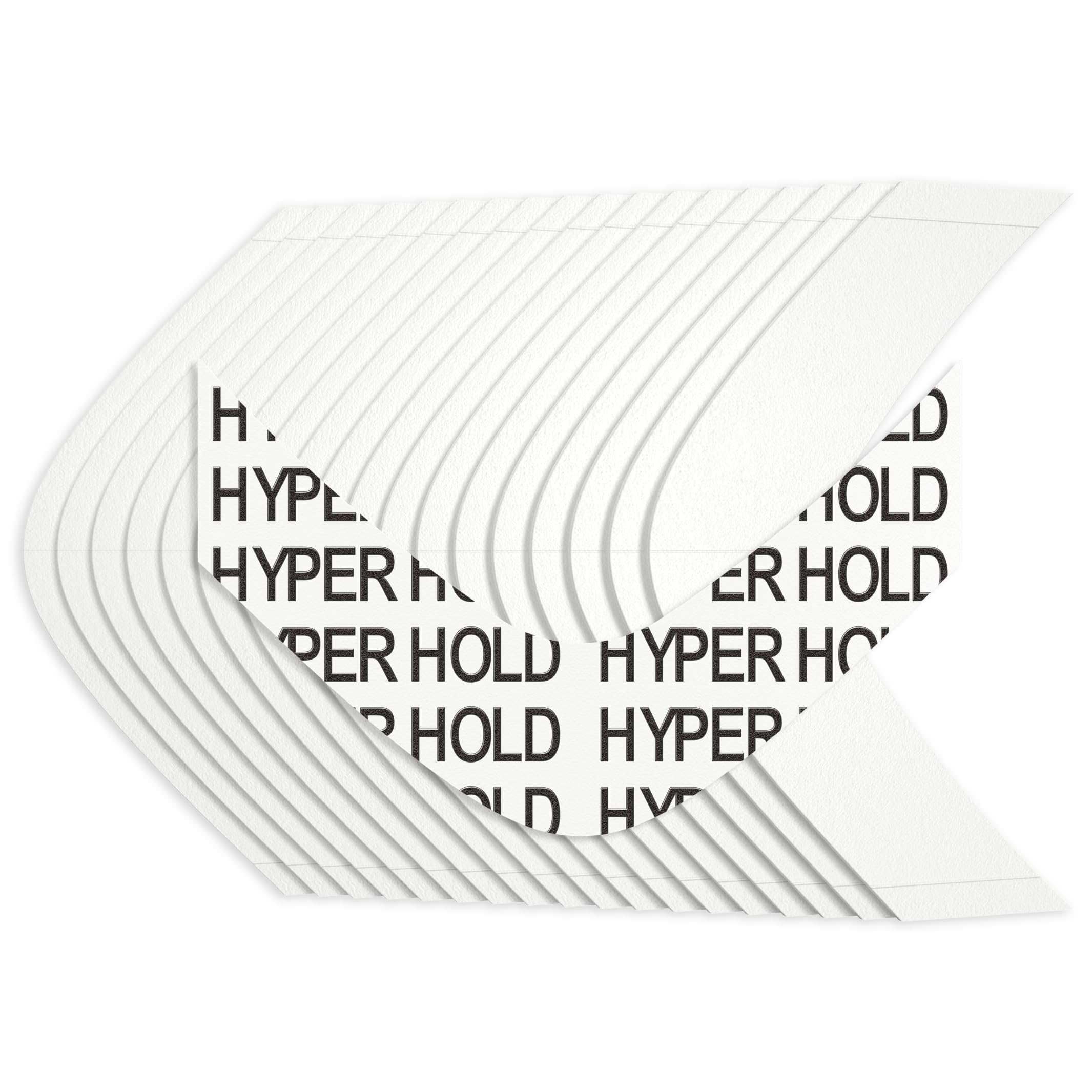 Sunshine Tape Hyper Hold Hairpiece Wig Tape (108 Pieces) | AA Curve | Made in USA | Double Sided Adhesive Tape for Toupee Lace Front Wig | Ultra Hold