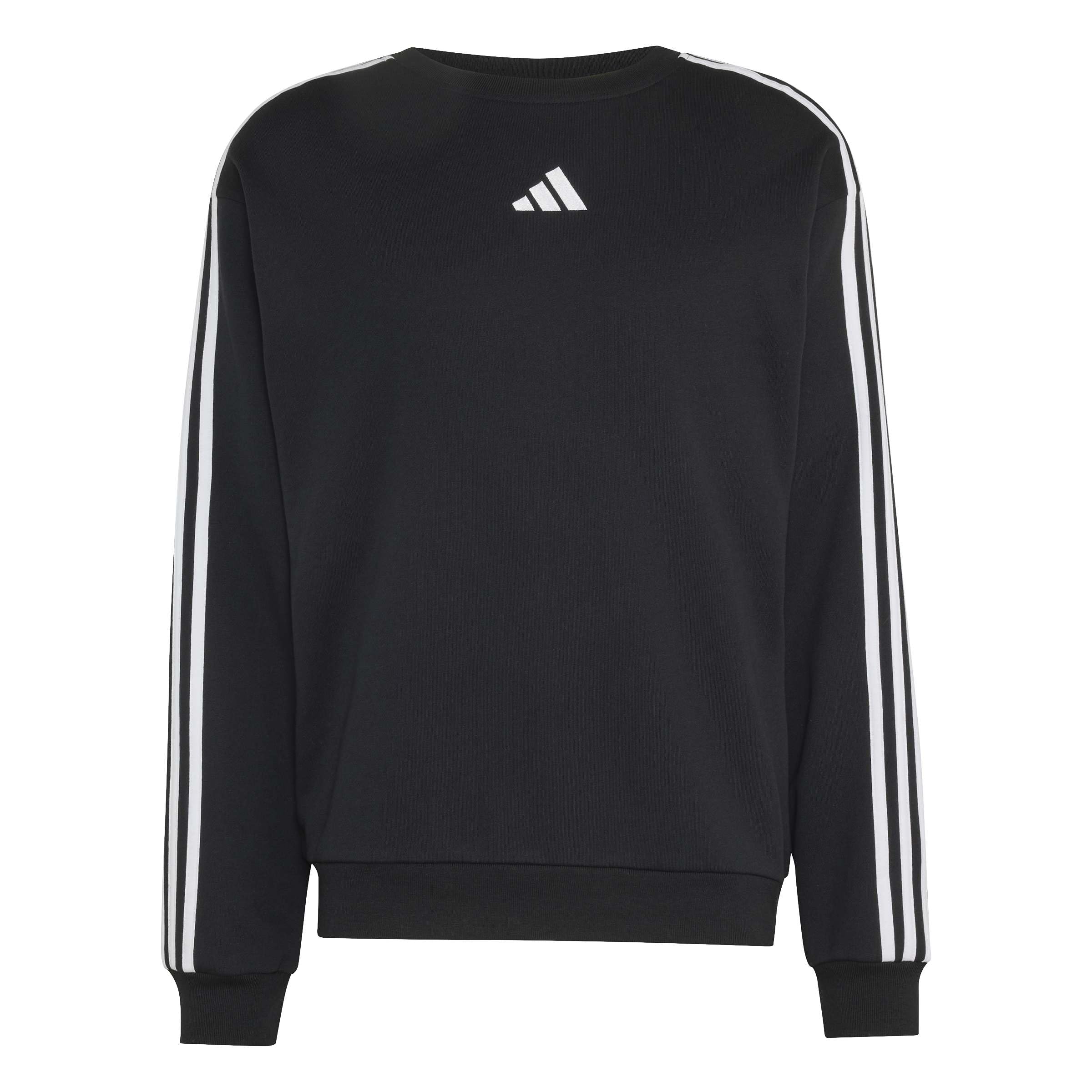 adidas Mezczyzni Essentials 3-Stripes French Terry Sweatshirt, black/white, 3XL
