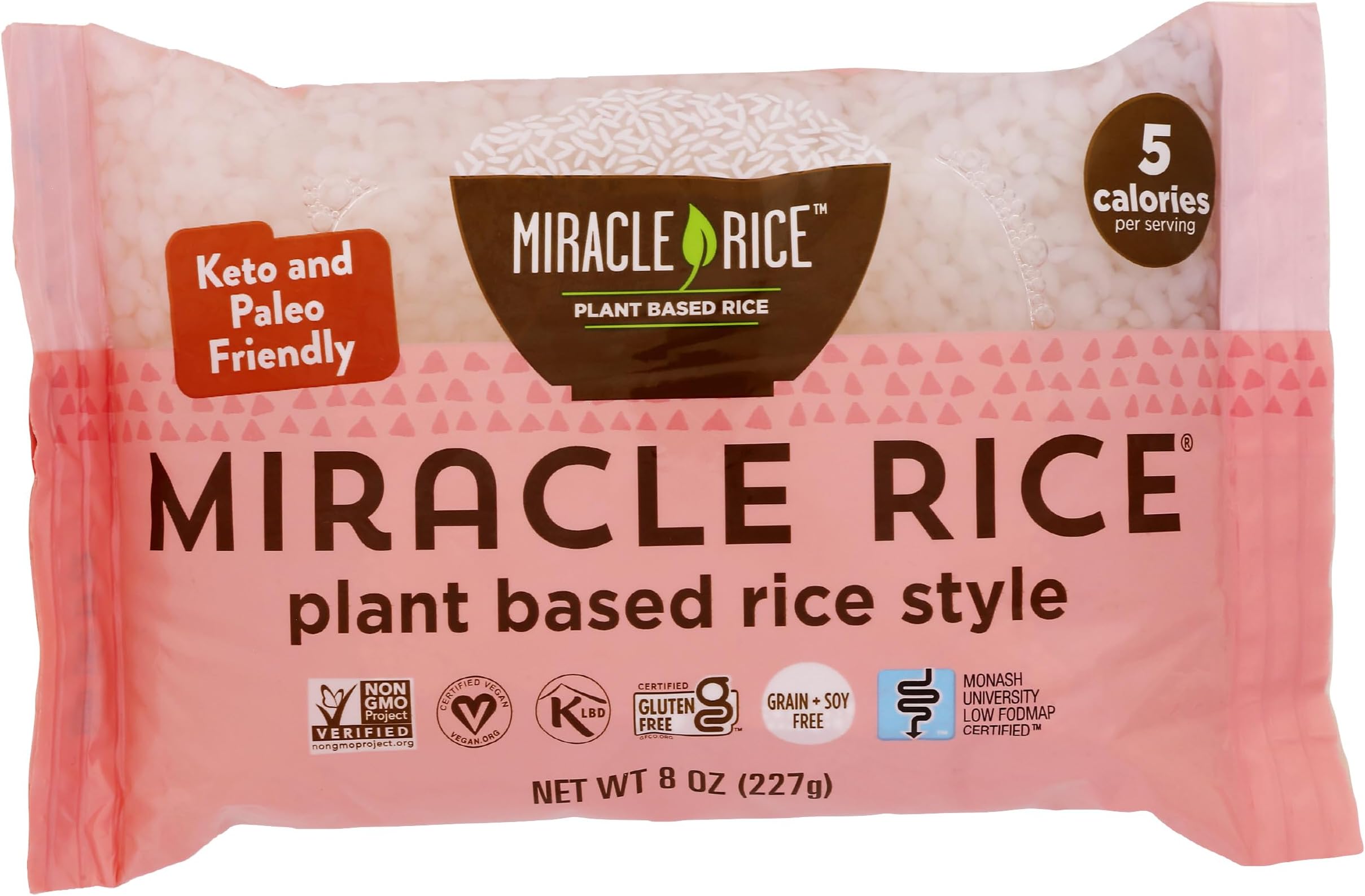 Miracle Noodle Shirataki Rice, 8 OZ