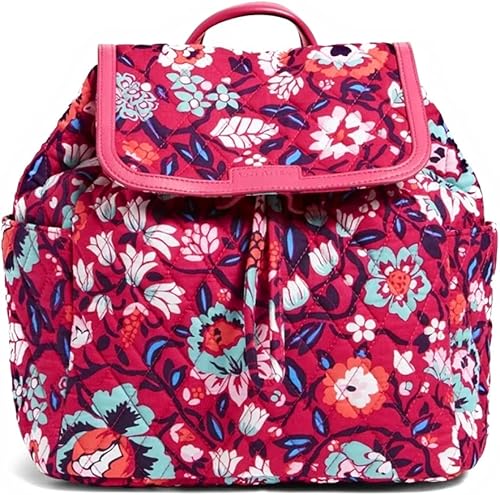 Vera Bradley Moda Mochila Bloom Berry