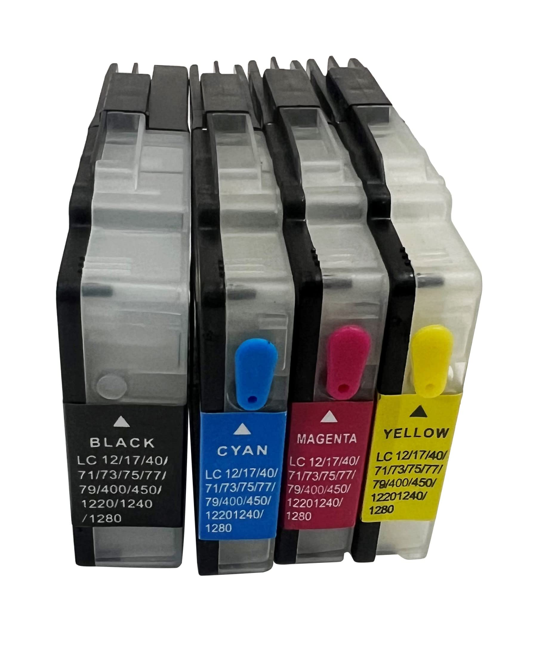 UV INFOTECH LC 400 Small Empty REFILLABLE Cartridge Compatible with J 430/625 /6510 Multi Color Ink Cartridge