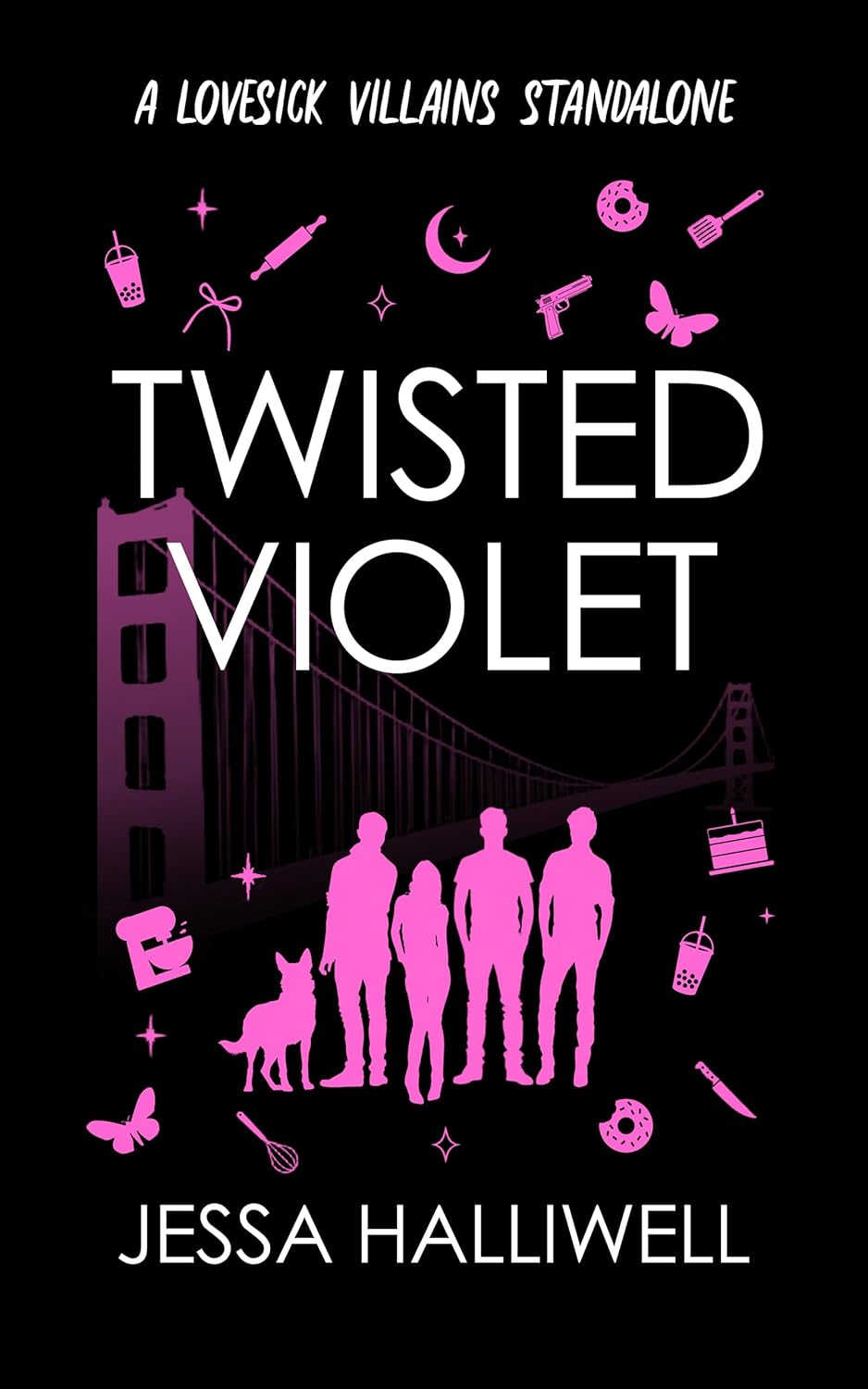 Twisted Violet: A Dark Bodyguard Romance (Lovesick Villains Book 4)      Kindle Edition